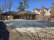 Community pool covered for the winter season at 2207 Rome Dr # B, Indianapolis, IN 46228
