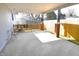Attached carport featuring decorative columns and plenty of open space at 2847 Merts Dr, Indianapolis, IN 46237
