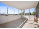 Screened-in porch offering an outdoor living space at 4431 Hickory Stick Row, Greenwood, IN 46143