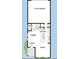 Open-concept floor plan featuring a kitchen, dining area, Gathering room, and two-car garage at 555 Gilder Dr, Carmel, IN 46032