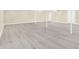 Spacious finished basement with light wood flooring, neutral walls, recessed lighting, and white trim at 6775 W Woodcrest Dr, Greenfield, IN 46140