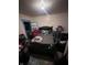 Bedroom with lots of personal belongings, including a bed and closet at 712 Lynn St, Indianapolis, IN 46222