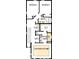 Second floor plan displays bedrooms and the owner's retreat and bath at 746 Astor Dr, Carmel, IN 46032