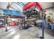 Well-equipped garage interior with car lifts, ample workspace, and storage solutions for car enthusiasts at 1001 N 750 W, Bargersville, IN 46106