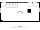 Attic floor plan displaying dimensions and layout, featuring an open area and window placement at 118 S 11Th Ave, Beech Grove, IN 46107