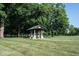 Gazebo set in a lush green park at 12964 Walbeck Dr, Fishers, IN 46037