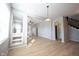 Spacious living area with hardwood floors and a modern, open layout at 12964 Walbeck Dr, Fishers, IN 46037