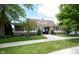 View of community pool entrance with gated access and surrounding greenery at 12964 Walbeck Dr, Fishers, IN 46037