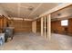 Spacious unfinished garage ready for customization at 2110 N Talbott St, Indianapolis, IN 46202