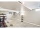 Finished basement with bar area, carpeted flooring, and neutral wall colors at 455 Meadowview Ln, Greenwood, IN 46142