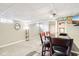 Finished basement featuring a bar area, carpeted space, and a well-lit environment at 455 Meadowview Ln, Greenwood, IN 46142