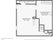 Basement floor plan includes laundry, Gathering room, stairs, utility closet and bath at 455 Meadowview Ln, Greenwood, IN 46142