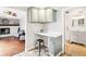 Butler pantry/office space between the kitchen and the living room at 455 Meadowview Ln, Greenwood, IN 46142