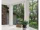 Close up of the bay window area showing a view of the backyard at 502 Ironwood Dr, Carmel, IN 46033