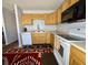 Efficient kitchen with ample counter space and modern appliances at 5451 Kelvington Ln, Indianapolis, IN 46254