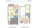 Harbourwalk Naples floor plan featuring two levels, including 3 bedrooms, great room, kitchen, and outdoor patio and porch at 5874 Harbour Town Dr, Noblesville, IN 46062
