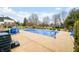 A refreshing in-ground pool awaits in this expansive backyard retreat at 1032 Westview Point Dr, Columbus, IN 47201