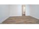 Bright bedroom with a wood floors, and a modern aesthetic at 15 W Executive Dr # 104, Carmel, IN 46032