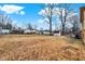 Extensive backyard offers privacy and space in residential neighborhood at 1852 W 62Nd St, Indianapolis, IN 46260