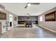 Inviting living room boasting hard surface floors and an open layout at 1852 W 62Nd St, Indianapolis, IN 46260