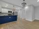 Modern kitchen features stainless steel appliances and updated countertops at 2312 Fletcher St, Anderson, IN 46016
