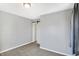Bedroom featuring neutral walls and a sliding closet door at 26 Highland Ave, Franklin, IN 46131