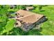 This home is located on a large lot and offers great curb appeal from above at 5272 N Graham Rd, Whiteland, IN 46184