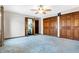 Bedroom with large closets and ensuite bathroom at 5272 N Graham Rd, Whiteland, IN 46184