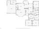 Detailed floor plan showcasing the layout of the home's rooms and their dimensions at 5272 N Graham Rd, Whiteland, IN 46184