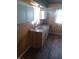 Kitchen featuring updated cabinets, new countertop, and stainless steel double sink at 732 W 12Th St, Indianapolis, IN 46202