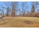 Expansive backyard with plenty of room for outdoor activities and relaxation at 7999 Englewood Rd, Indianapolis, IN 46240