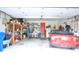 Spacious two car garage offering ample storage and organization at 8150 Foxchase Cir, Indianapolis, IN 46256