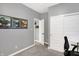 Bedroom featuring closet, grey walls, and decor at 9063 Moyer Pl, Pendleton, IN 46064