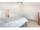 Spacious main bedroom with ensuite bathroom and soft neutral carpet and color palette at 9239 Stones Ferry Way, Indianapolis, IN 46278