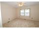 Bedroom with window and ceiling fan at 9523 Maple Way, Indianapolis, IN 46268