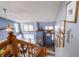 Living Room boasting high ceilings, many windows and fireplace at 6006 Regency Dr, Columbus, IN 47203