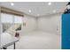 Large bedroom with neutral carpeting, closet and natural light at 6045 Channel Dr, Columbus, IN 47201