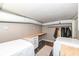 Well-equipped laundry room with washer, dryer, countertop and storage options at 764 E 42Nd St, Indianapolis, IN 46205