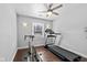 Bedroom with exercise equipment and natural light at 9046 Pinecreek Ct, Indianapolis, IN 46256