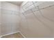 Walk-in closet with wire shelving system at 12863 Tradd St # 1D, Carmel, IN 46032
