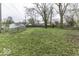 Large backyard with fencing all around for privacy at 3807 S Olney St, Indianapolis, IN 46237
