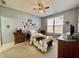 Bright bedroom featuring natural light and neutral walls at 4310 Yarrow Ct, Indianapolis, IN 46237
