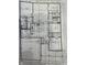 Detailed floor plan showcasing layout of bedrooms, kitchen, living spaces, and garage at 4310 Yarrow Ct, Indianapolis, IN 46237