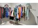 Walk-in closet with clothing racks and ample storage space at 5461 Oak Knoll Dr, Whitestown, IN 46075