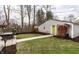 Detached garage in backyard at 5626 Winthrop Ave, Indianapolis, IN 46220