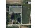 Aerial view shows the property's approximate dimensions and surroundings at 6724 E Spring Lake Rd, Mooresville, IN 46158