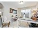 Bright home office featuring a large desk, ample storage, and an inspiring work environment at 7091 Lillian Pl, Cumberland, IN 46229
