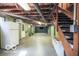 The basement has ample storage area at 9464 N State Rd 135, Morgantown, IN 46160