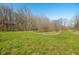 Lush green grass land under a clear sky surrounded by a border of sparse trees, providing a peaceful, natural setting at 1828 W 750 S, Trafalgar, IN 46181