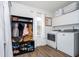 Functional laundry room with ample storage and modern appliances at 2109 Elmwood Dr, Lebanon, IN 46052